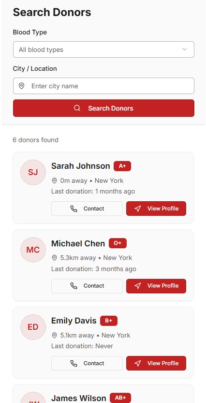 Blood Donation App 2